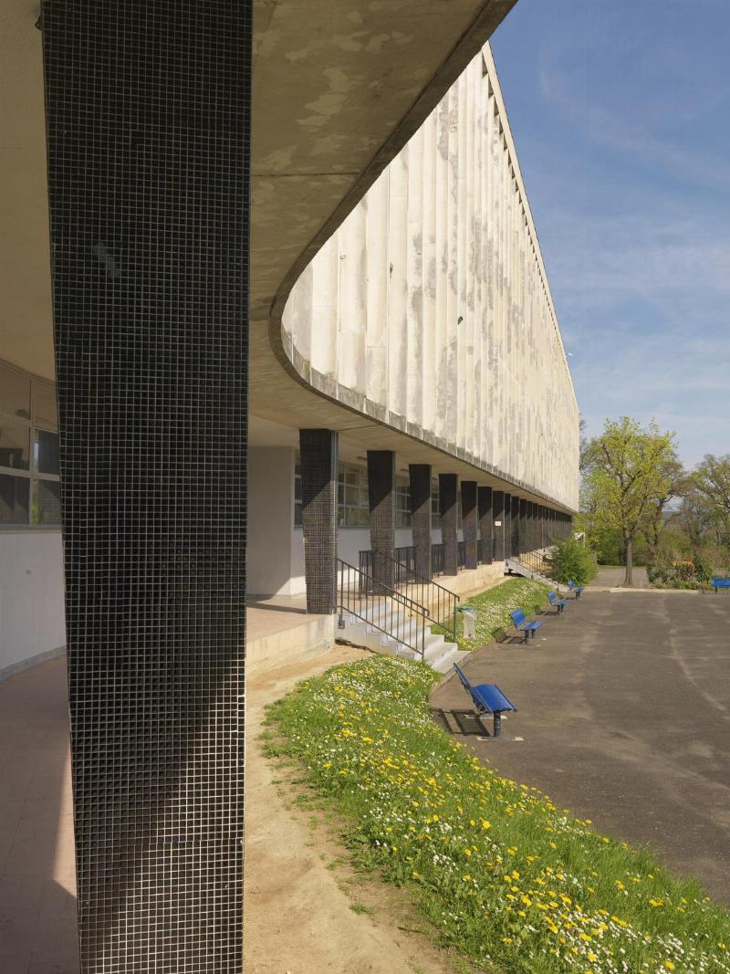 Patrimoine et culture du Lycée Le Corbusier à Poissy, modernité française